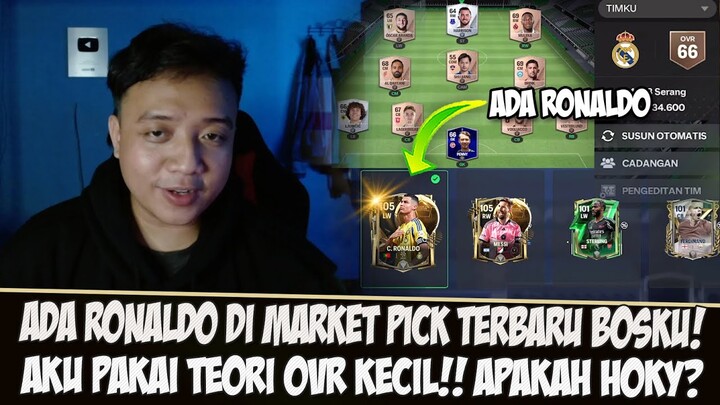 Aku Pakai Trick Pemain OVR Kecil.. Ada RONALDO di MARKET PICK!!!