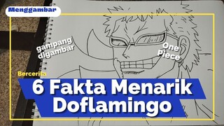 Serunya Menggambar Doflamingo One Piece Sambil Bercerita 6 Fakta Menarik Doflamingo