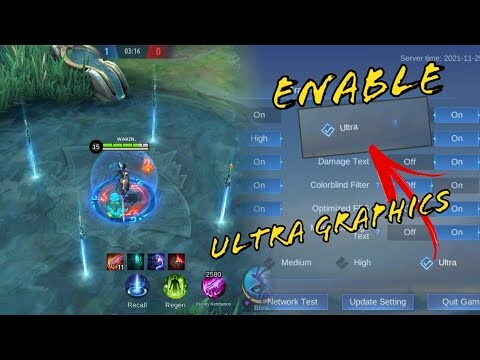 ENABLE ULTRA GRAPHICS IN MLBB