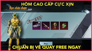 HÒM CAO CẤP VỚI NHỮNG BỘ ĐỒ, SKIN M416 CỰC ĐẸP XỊN SÒ SẮP TỚI | CHUẨN BỊ VÉ FREE NÀO || PUBG MOBILE