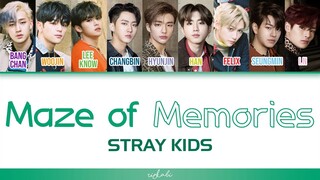 [Sub Indo] MAZE OF MEMORIES (잠깐의 고요) - STRAY KIDS [Color Coded Lyric]