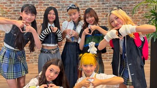 【PG】WA·BI·SA·BI女子组舞蹈接力！！💃