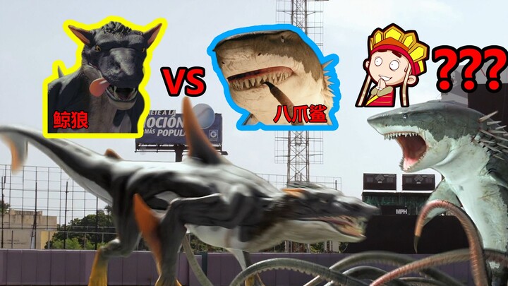 【唐唐】爆笑解说怪兽猛片《八爪狂鲨战鲸狼》