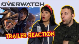 NON-OVERWATCH PLAYERS REACT to Overwatch Cinematic Trailer