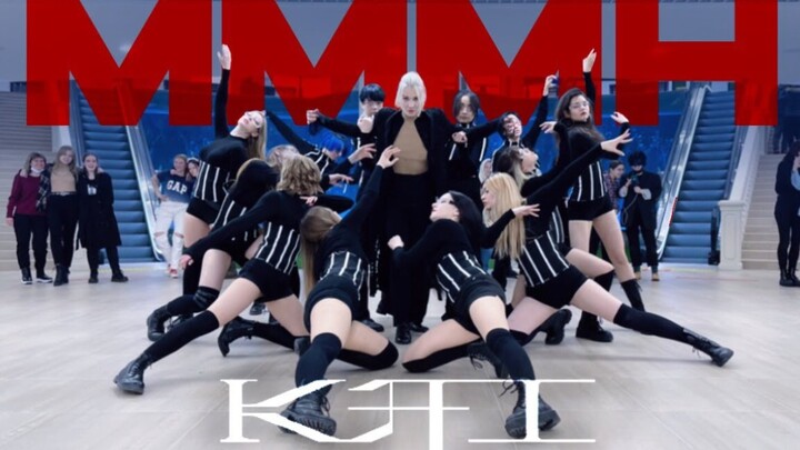 金钟仁《Mmmh》俄罗斯美女翻跳dance cover路演kpop in public