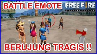 BATTLE EMOTE FREE FIRE BERUJUNG TRAGIS !! _ Bobby OZ