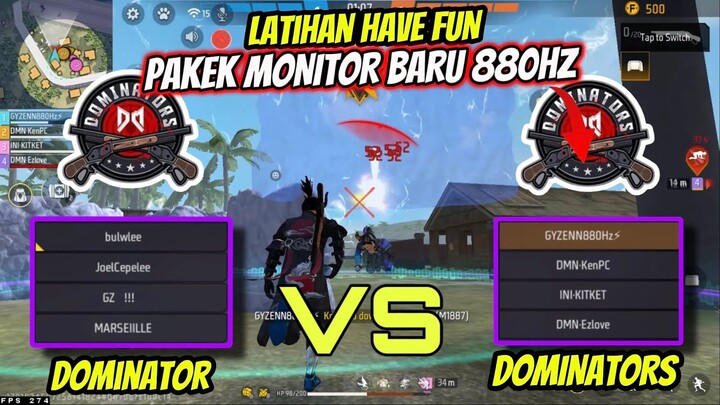 GUA LATIHAN PAKE MONITOR BARU 880hz BARENG KEN PC DAN EZLOVE🔥