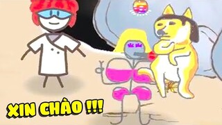 NGƯỜI QUE ZÚ BỰ VÀ CHÓ DOGE MÚA QUẠT THỔI BAY QUÁI VẬT !!! | Draw a Stickman: EPIC 2 ✔