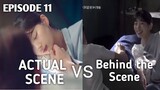 Start Up Behind the Scene vs Actual Scene Episode 11
