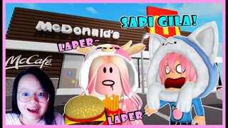 TIDAK! DUO BOCIL BIKIN MASALAH DI MCDONALD'S feat @BANGJBLOX | ROBLOX INDONESIA