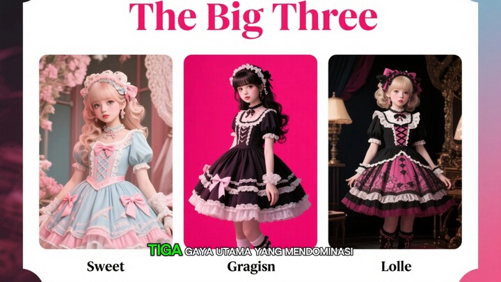 Tiga Gaya Lolita Paling Terkenal