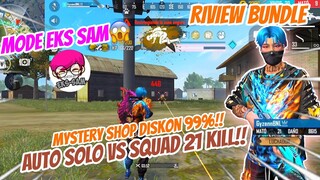 SOLO VS SQUAD 21 KILL AIM MERAH PAKE BUNDLE TERBARU! AUTO FREESTYLE KANGGURU😱