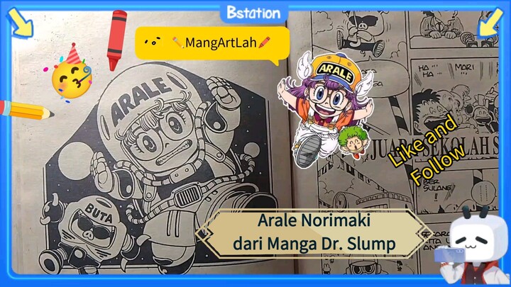Arale Norimaki dari Manga Dr. Slump