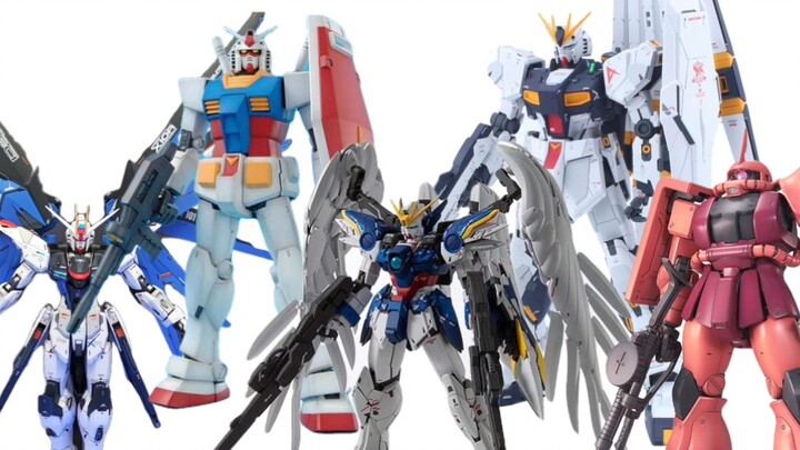 Gundam MG series, everyone wants to own it!