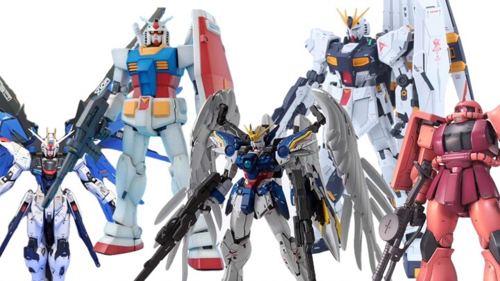 Seri Gundam MG, semua orang ingin memilikinya!