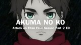 Zylphiaa - Akuma no Ko (悪魔の子)  [Attack on Titan Final Season Part 2 ED] THAI /ENG CC