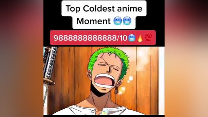 anime viral  onepiece zoro coldanimemoments foryoupage fyp