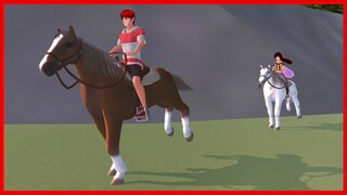 Horseback Riding With Girlfriend || SAKURA School Simulator