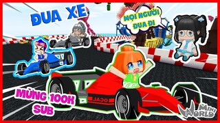 THỬ THÁCH KAMUI TRỞ THÀNH TAY ĐUA CỪ KHÔI TRONG MINI WORLD ĂN MỪNG 100.000 SUB CÙNG HERO TEAM