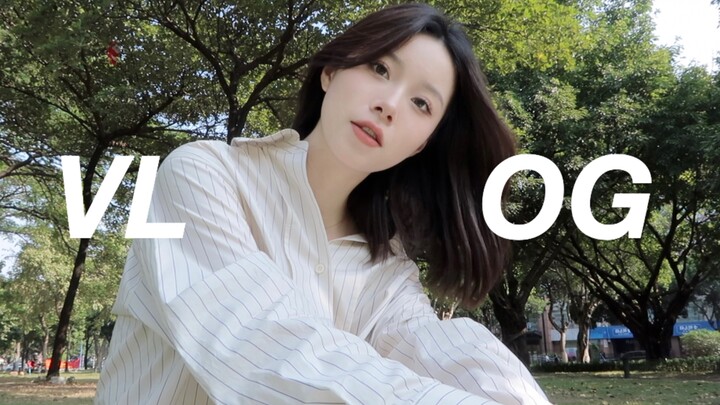 VLOG: October Autumn 🍂 — Picnic, Short Haircut, Making Peach Cookies & Scallion Oil Noodles, and Cat