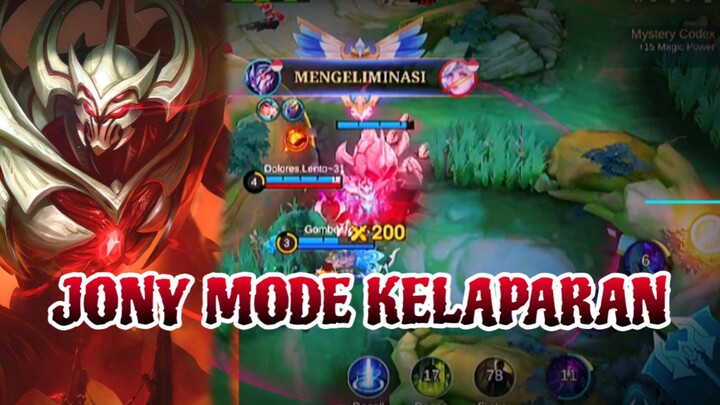 JONY MODE KELAPARAN