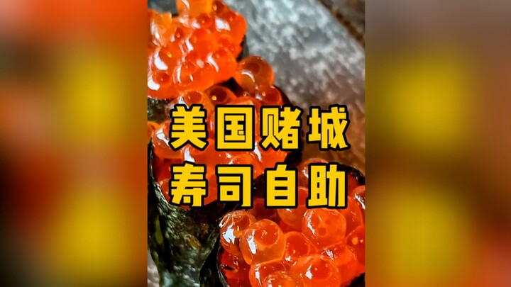 Hôm nay mình đã check‑in nhà hàng sushi buffet mới khai trương tại Las Vegas!!