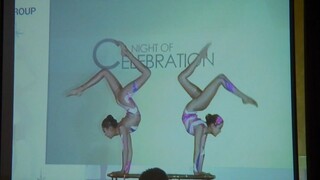 蒙古柔术 双人软功 Khulan and Tsagaanaa