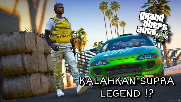 KALAHKAN  SUPRA LEGEND !? BERUJUNG PERSUIT DENGAN POLISI !! - GTA V ROLEPLAY INDONESIA #hopefully