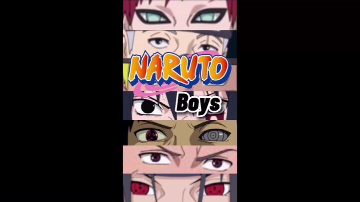 Naruto Boys Edit