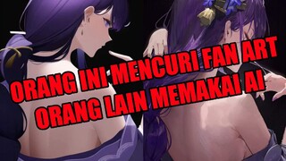 Seseorang Mencuri Fan Art Artis Lain dan membuat Versi AI-nya Sendiri #VCreators