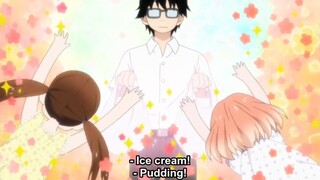 Momo is so happy to see Rei