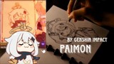 KEMASAN SASET TELAH DITEMUKAN!! paimon-bygenshin impact |fast drawing