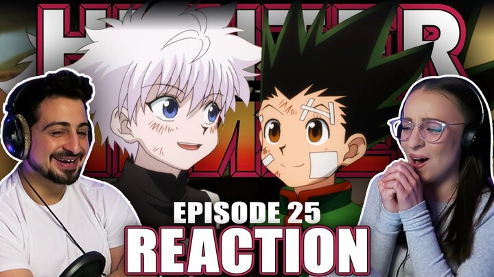 GON AND KILLUA REUNITE! 🥰 Hunter x Hunter Episode 25 REACTION!