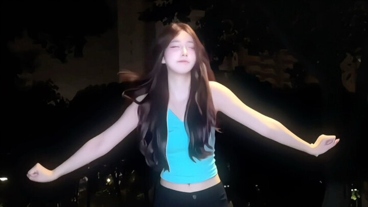 After the dance, I feel so refreshed.