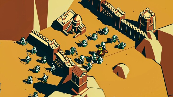 The Fall of Royal Power: The Gobi Desert Defense Battle—With a mighty army and strong steeds, we hol