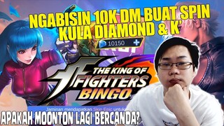 DRAW KING OF FIGHTER BINGO - APAKAH MOONTON BERCANDA LAGI? NGABISIN TOTAL 15K DIAMOND! MOBILE LEGEND