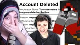 BadBoyHalo, George and Quackity Get Banned On Roblox