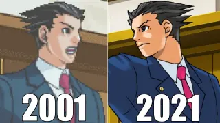 Evolution of Ace Attorney Games [2001-2021]