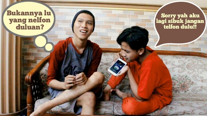 PRANK CALL! KITA YANG TELFON TAPI KITA JUGA YANG BILANG LAGI SIBUK😂