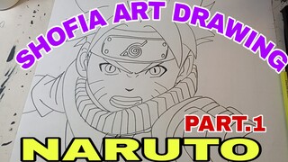 menggambar naruto part.1