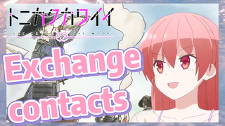 [Fly Me to the Moon] Clips | Exchange contacts