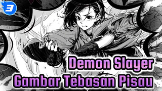 Menggambar Tebasan Pisau | Menggambar Anime di Tablet / Demon Slayer_3