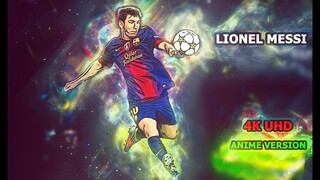 Lionel Messi - phần 1 || Phiên bản Anime 4K UHD hấp dẫn - Anime Football 4k
