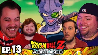 Reacting to DBZ Abridged Episode 13 Without Watching Dragon Ball Z