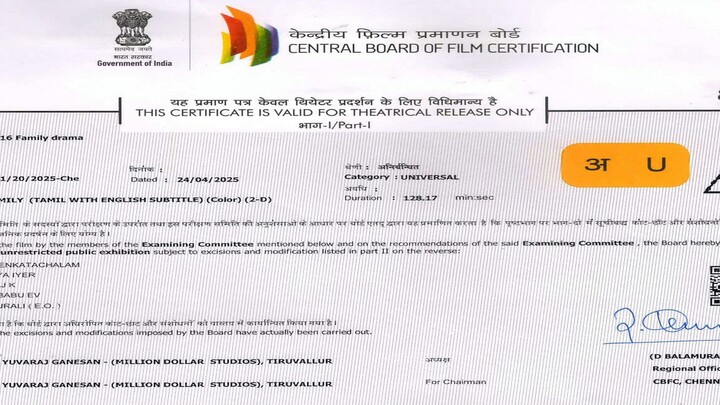 Tourist Family 2025 Hindi HD