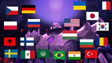 Transformers Prime - "YOU'RE WILL IS NOTHING" in 20 different languages