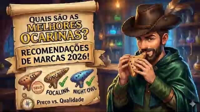 Onde comprar uma ocarina em 2026?
