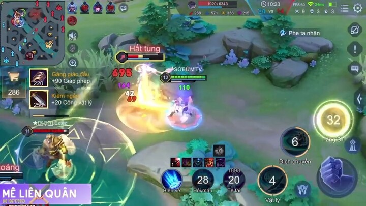 LIÊN QUÂN _ Yan Tanjiro Lần Đầu Tiên Xuất Hiện Khi Chơi Lớn Lên Full Tank Part 2 #Game