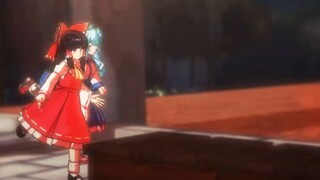 【东方MMD】飞翔于天空的不可思议的巫女之轻功表演