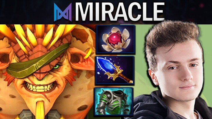 Bristleback Dota 2 Gameplay Nigma.Miracle with Epic Armor Build - Carry #dota #dota2